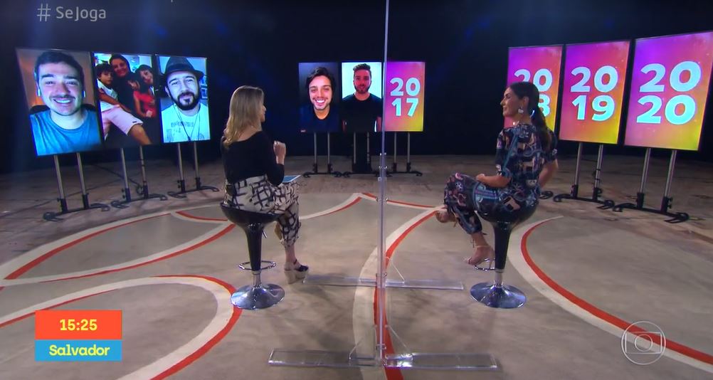 "Se Joga" especial com Fernanda Gentil e Fátima Bernardes (Foto: Reprodução/TV Globo)