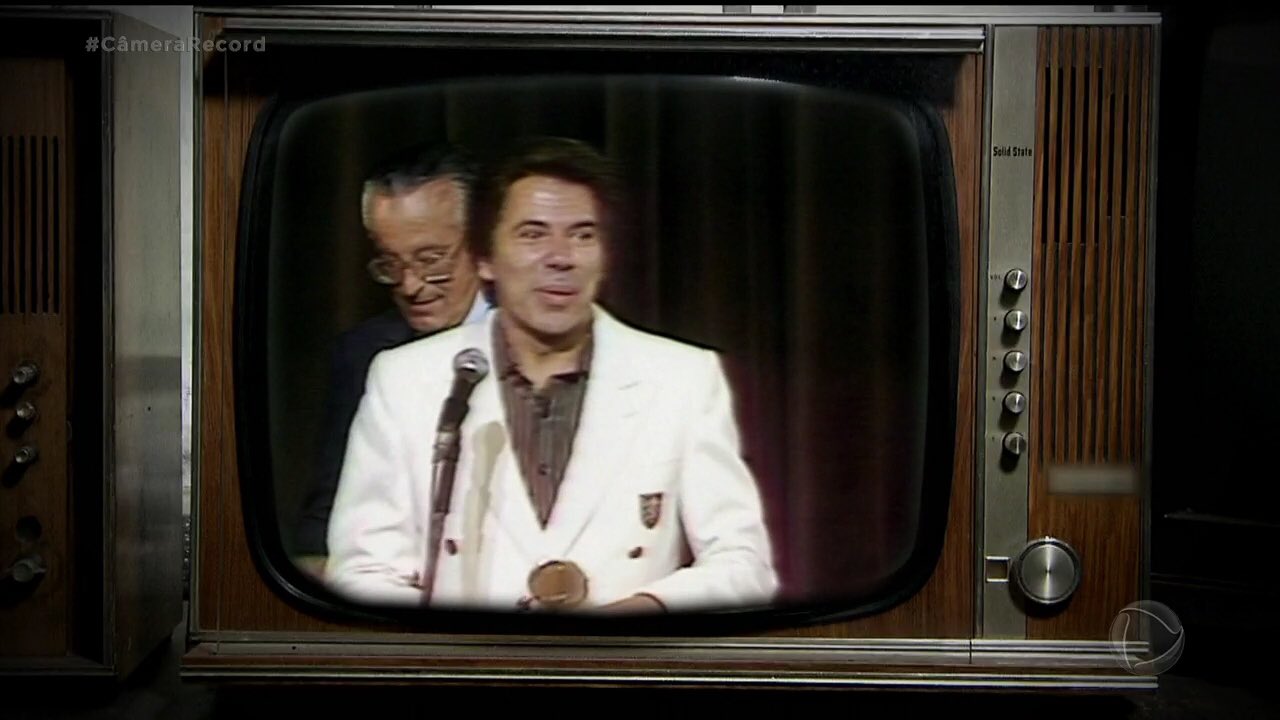 Silvio Santos antes de ter o SBT (Foto: Reprodução/Record)