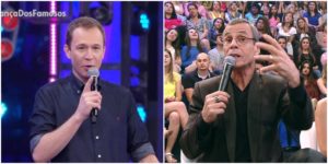 Tiago Leifert foi confundido com Faustão na Super Dança dos Famosos - Foto: Montagem