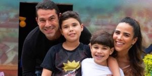 Wanessa Camargo, o marido e os dois filhos pequenos (Foto: Reprodução / Instagram)