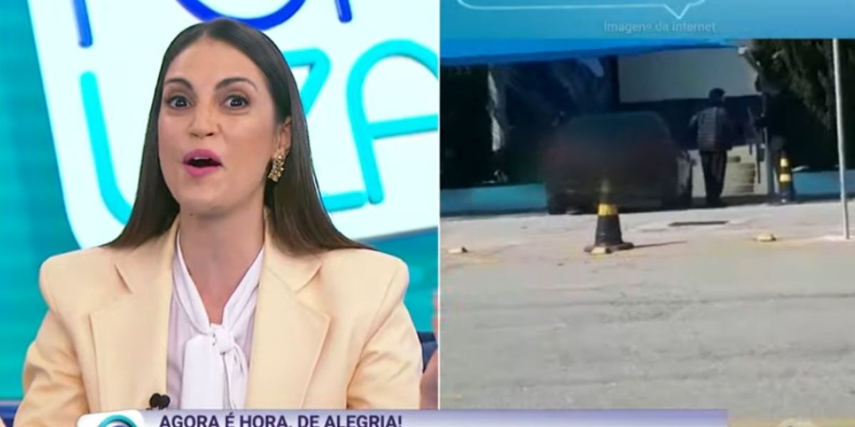 Apresentadores do "Fofocalizando" se emocionam com volta de Silvio Santos para o SBT (Reprodução)