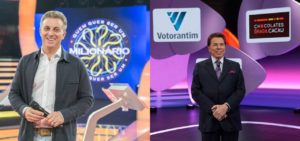 Luciano Huck e Silvio Santos brigar por formato de programa (Foto: Montagem/TV Foco)