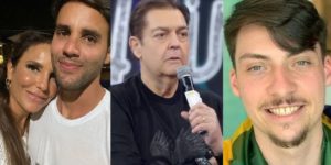 Ivete, Faustão, filho de Bolsonaro (Reprodução)