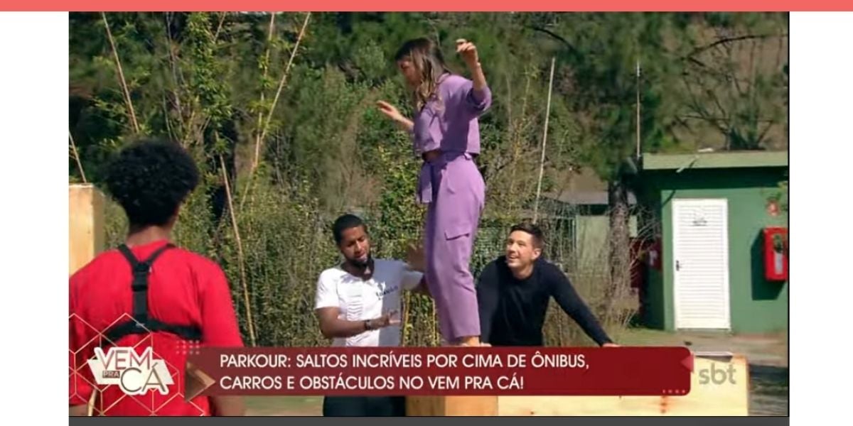 Patrícia Abravanel faz movimentos arriscados no SBT (Reprodução)