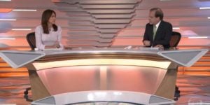 Chico Pinheiro e Ana Paula Araújo na abertura do Bom Dia Brasil (Reprodução: Globo)