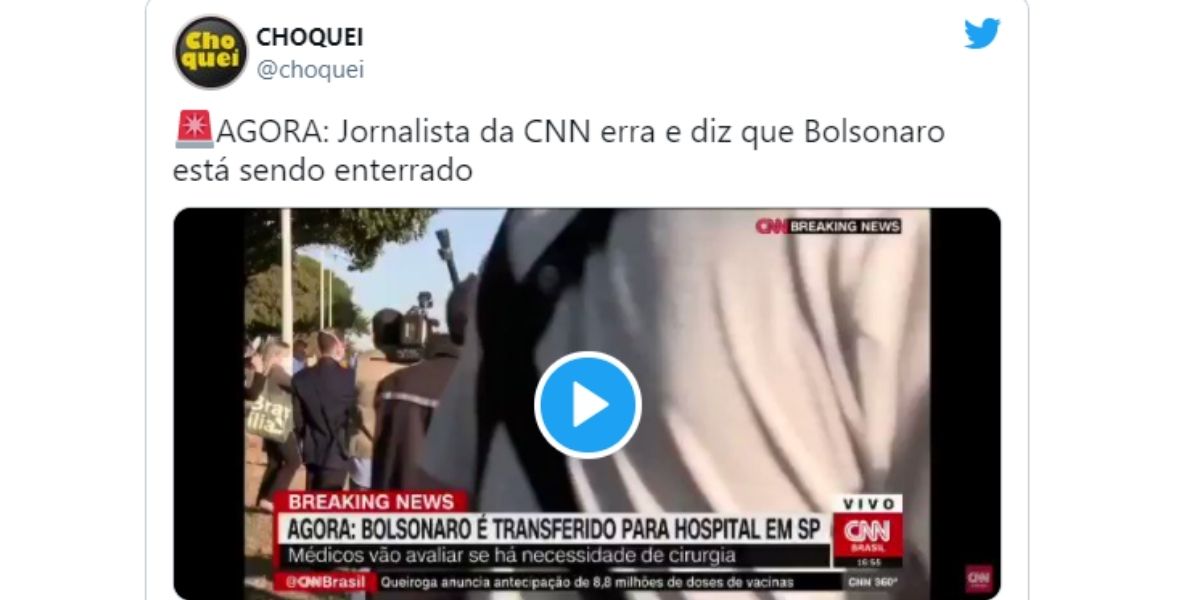 Jornalista confirma ao vivo que Jair Bolsonaro está sendo enterrado e erro brutal gera terror em apoiadores