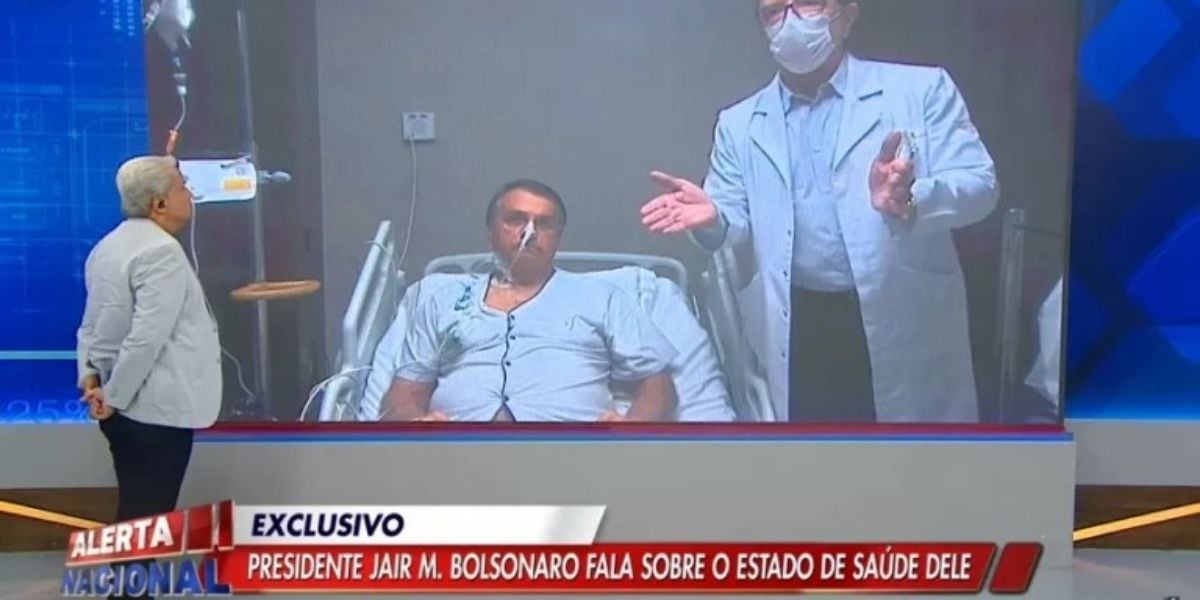 Sikêra Jr. quebra protocolo, invade hospital de Jair Bolsonaro, expõe presidente em maca e desaba: "Levanta"