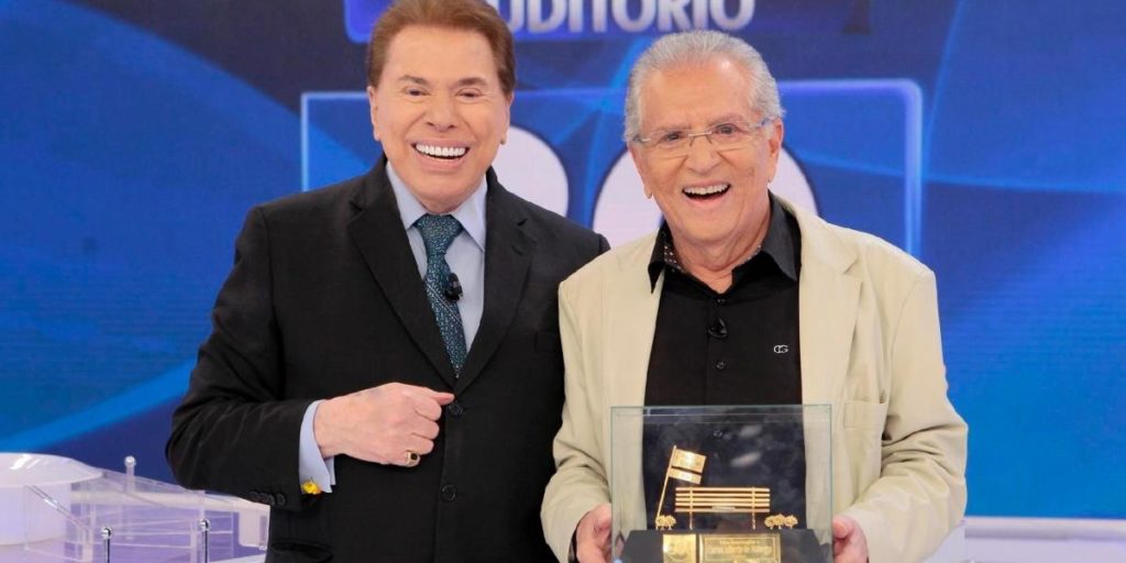 Carlos Alberto de Nóbrega relembrou um momento que viveu com Silvio Santos (Foto: Reprodução)