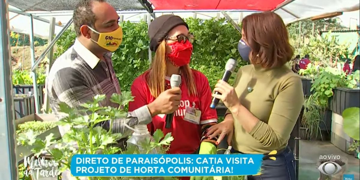 Catia Fonseca abandona estúdios do Melhor da Tarde, é encontrada em meio à matagal e foge de moto: "Corajosa"