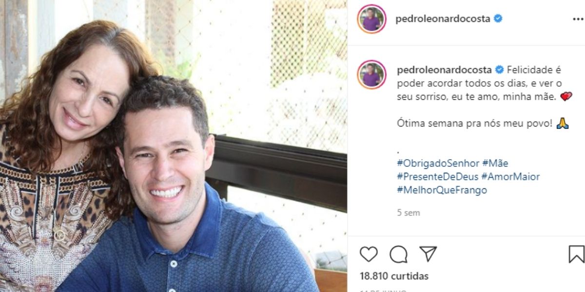 Pedro Leonardo, após ser rejeitado pelo pai, expõe estado da mãe pela primeira vez e gera choque: "Todos os dias"