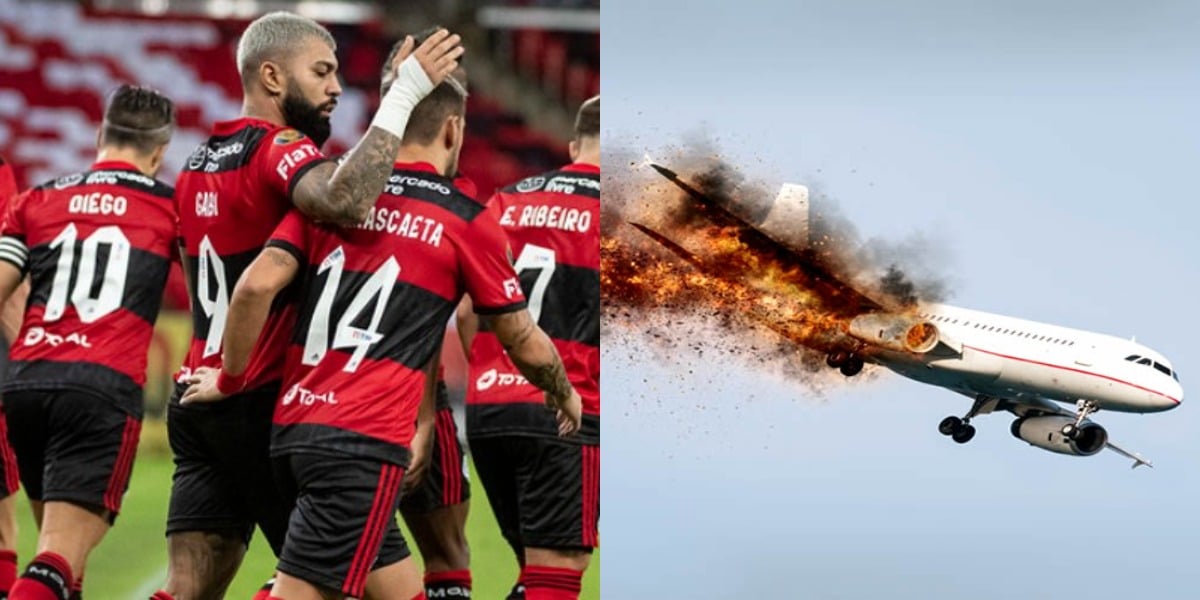 Lene Sensitiva avisou que avião do Flamengo irá cair caso Gabigol viaje com o clube (Foto: Reprodução)