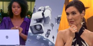 Maju invadiu a programação da Globo às pressas com notícia urgente (Montagem: TV Foco)