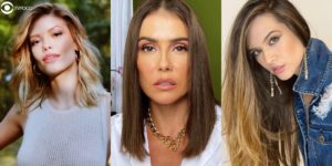 Vitória Strada, Deborah Secco e Juliana Paiva são as protagonistas de Salve-se Quem Puder (Foto: Montagem/TV Foco/Reprodução/Instagram)