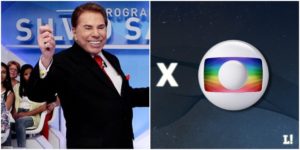 Globo e Silvio Santos estão em guerra - Foto: Montagem