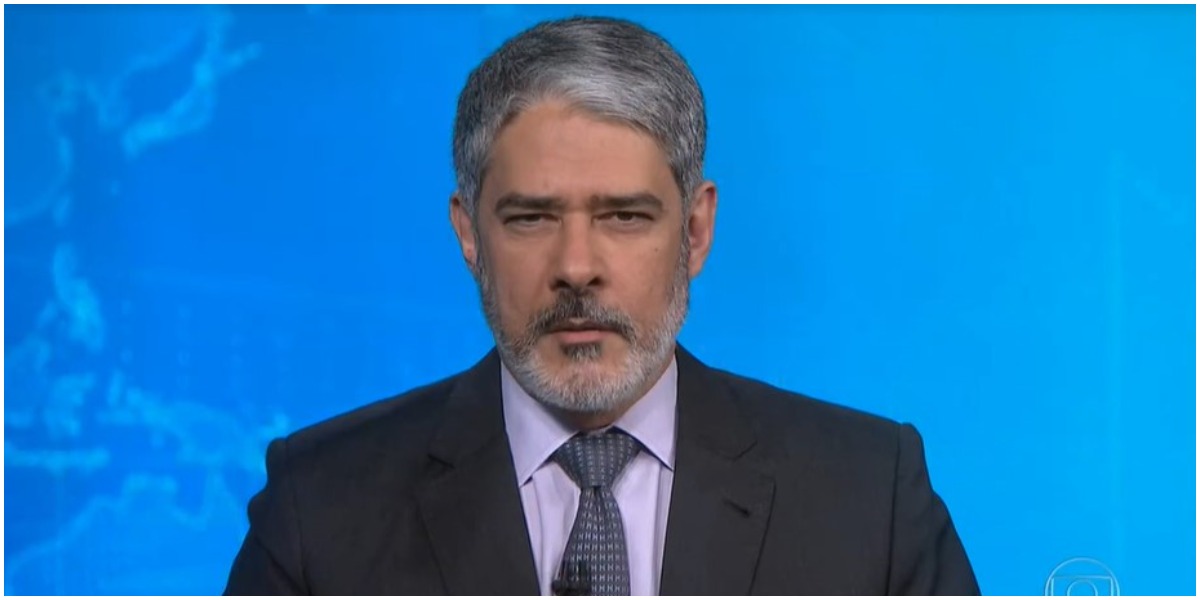 William Bonner apresenta o Jornal Nacional (Foto: Reprodução)