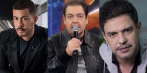 Carlinhos Maia, Faustão e Zezé (Reprodução)