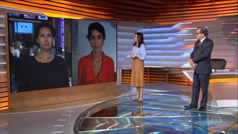 Chico Pinheiro e Ana Paula Araújo, Cecília Malan