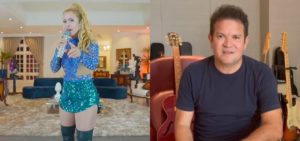 Joelma e Chimbinha estão separados desde 2016, o que culminou no fim do Calypso (Foto: Montagem/TV Foco)