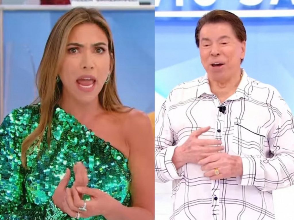 Patricia Abravanel e Silvio Santos