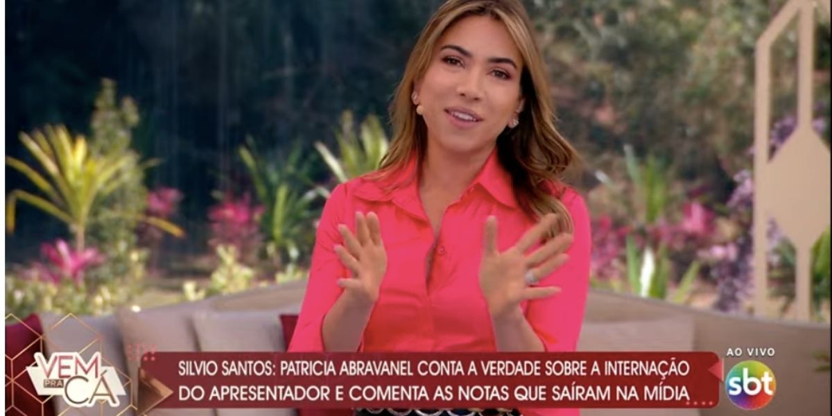 Patrícia Abravanel fala sobre Silvio Santos (Reprodução)