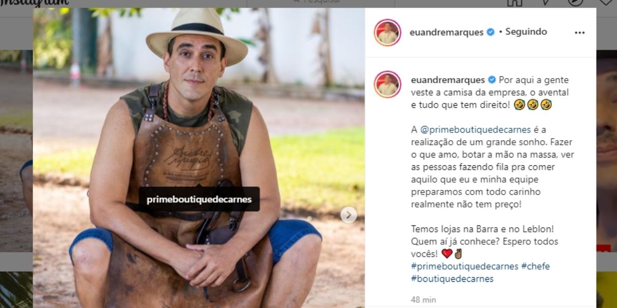 "Uma rasteira", André Marques se rebela com Mion na Globo, se une a ódio e publica indireta, diz colunista