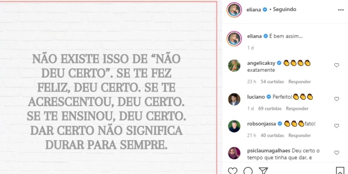 "Não deu certo", Eliana entrega desfecho após expor saída do SBT e confirma: "Eu precisei"