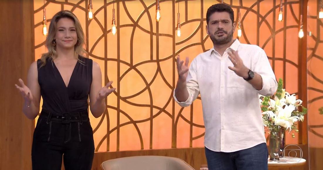 Fernanda Gentil e André Curvello deram notícia sobre Fátima Bernardes (Foto: Reprodução/Instagram)