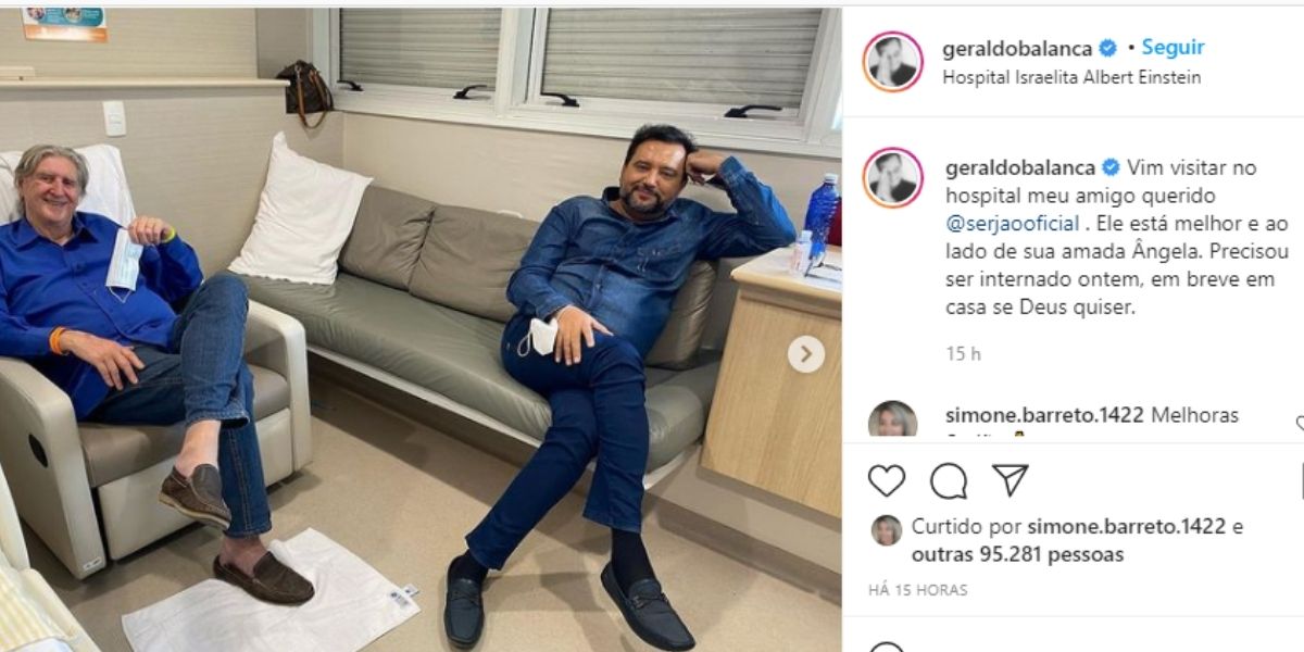 Geraldo Luís vai ao ar antes da hora, não se aguenta e dá pior notícia sobre Sérgio Reis: "No hospital"