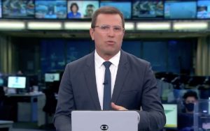 Rodrigo Bocardi foi cortado do Jornal da Globo sem se despedir da audiência (Foto: Reprodução)