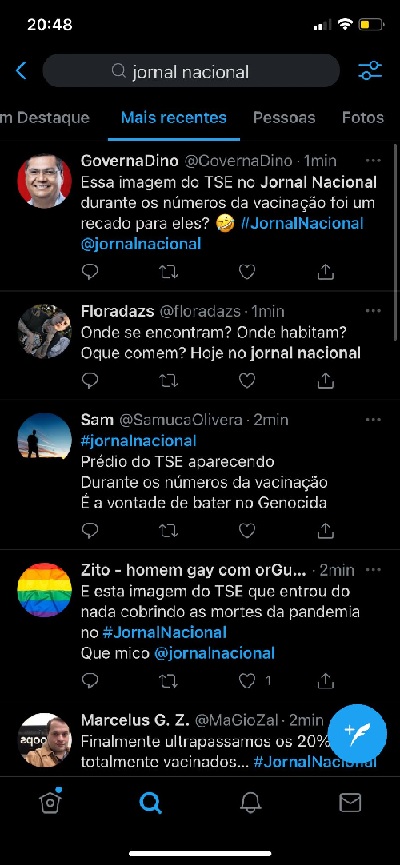 Tweets sobre o assunto (Foto: Print Screen)