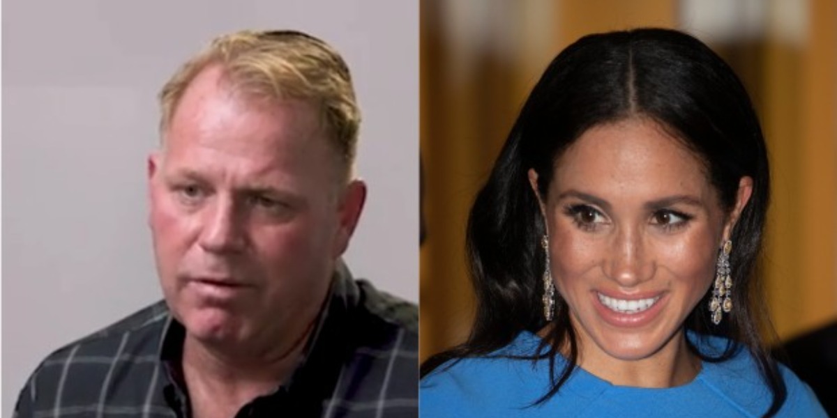 Meghan Markle e o irmão, Thomas Markle Jr. (Foto: Reprodução)