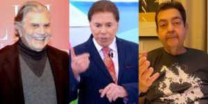 Tarcísio Meira, Silvio Santos e Faustão passaram pelo hospital Albert Eintein (Foto: Reprodução/TV Globo/SBT/Instagram)