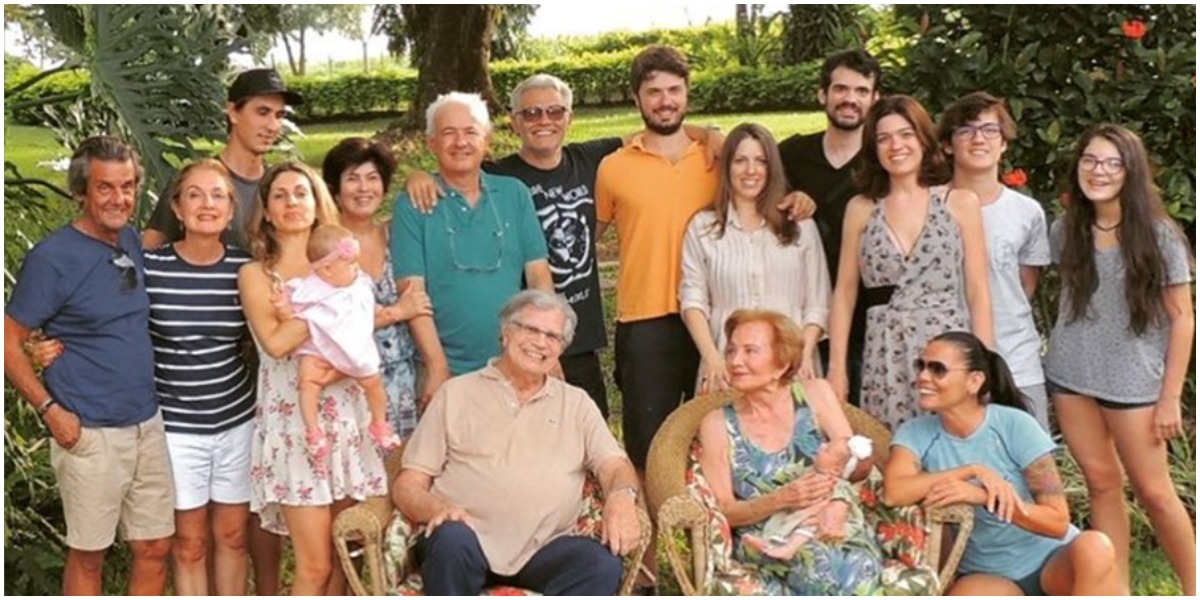 A grande e unida família de Tarcísio Meira - Foto: Reprodução