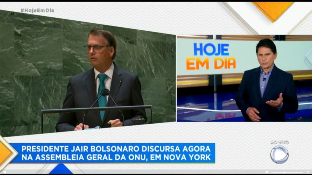 César Filho e Bolsonaro na Record