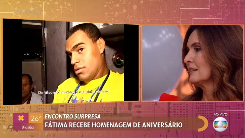 Fátima Bernardes e Denilson 