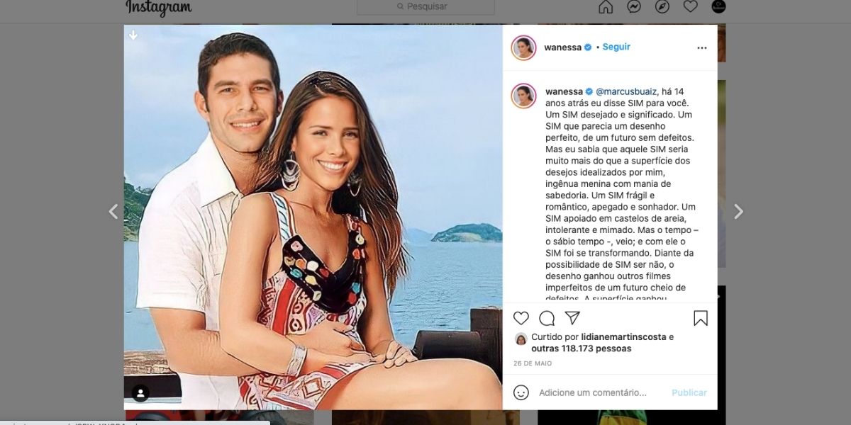 De acordo com Wanessa Camargo, decisão de casar foi a melhor (Reprodução) 