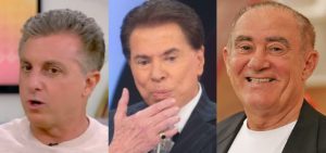 Huck, Silvio Santos e Didi (Foto: Montagem/TV Foco)