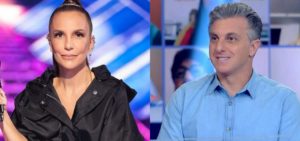 Ivete Sangalo e Luciano Huck (Foto: Montagem/TV Foco)