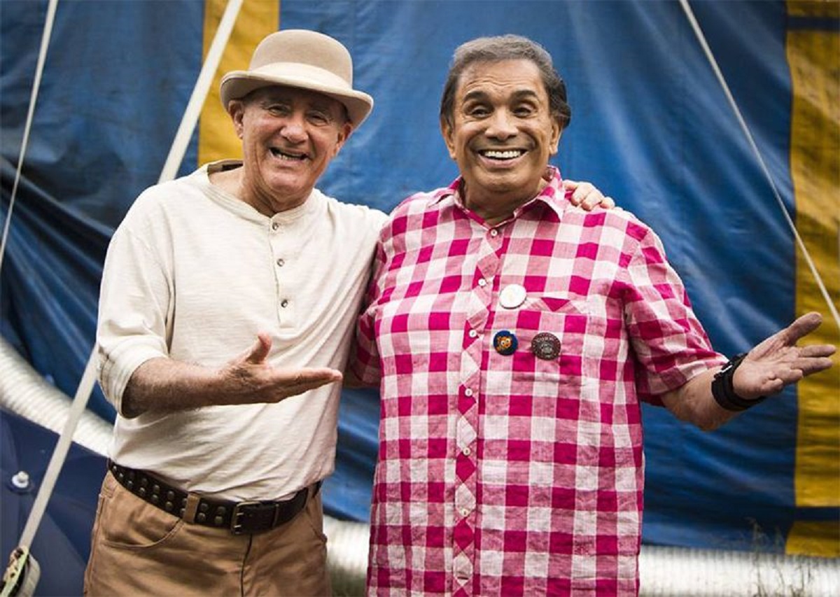 Renato Aragão e Dedé Santana