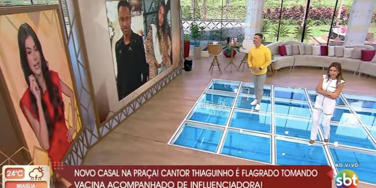 Patrícia Abravanel e Gabriel Cartolano falam sobre Thiaguinho (Reprodução)