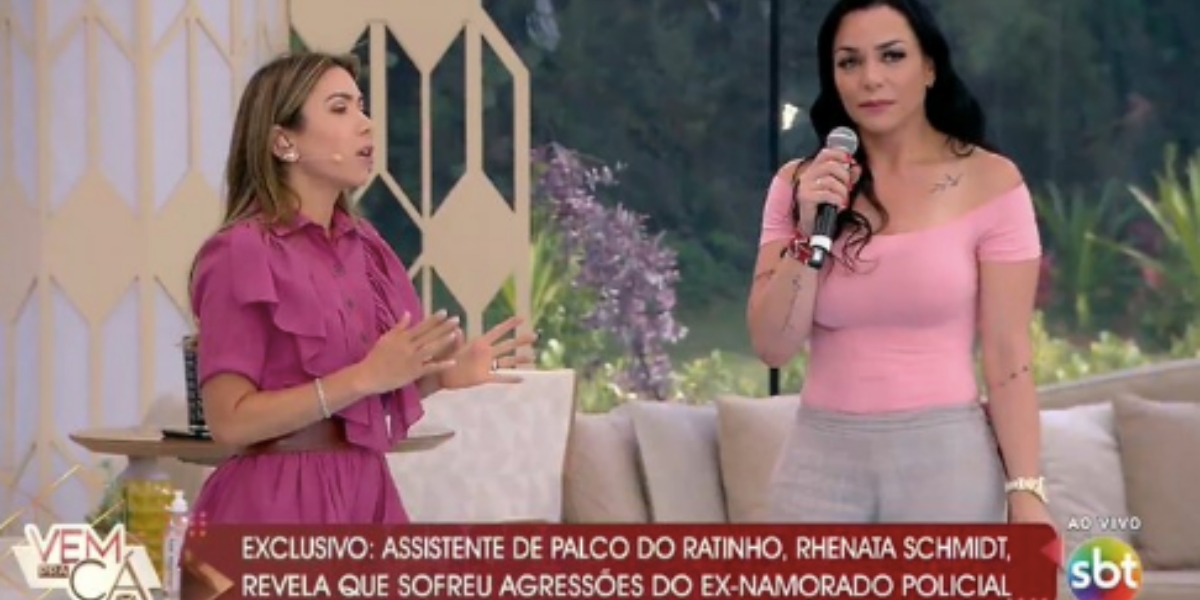 De acordo com assistente de Ratinho, ex-namorado não aceitou o fim (Reprodução)