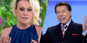 Ana Maria e Silvio Santos (Montagem: TV Foco)