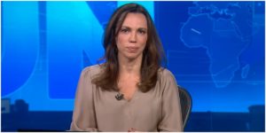 Ana Paula Araújo já provou a sua capacidade para no futuro se tornar a sucessora de Renata Vasconcellos no Jornal Nacional - Foto: Reprodução