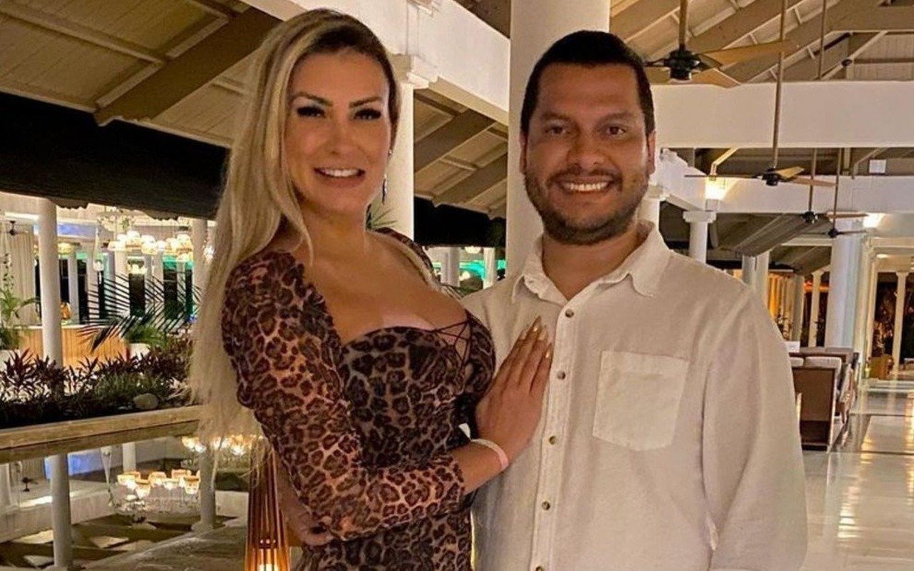 Andressa Urach e Thiago Lopes (foto: reprodução)