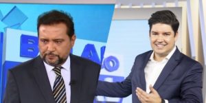 Geraldo Luís e Bruno Peruka foram vítimas da reformulação do Balanço Geral (Montagem: TV Foco)