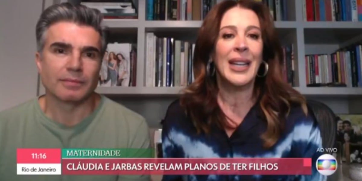 Claudia Raia expõe desejo de ter um filho com Jarbas Homem de Mello, aos 54 anos - Foto: Reprodução