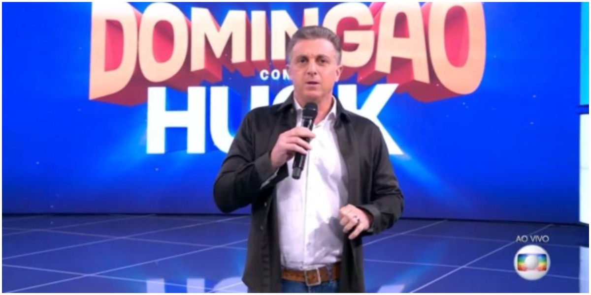 Luciano Huck apresenta o Domingão na Globo - Foto: Reprodução