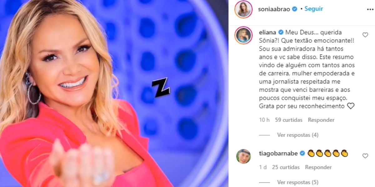 "Precisou até de terapia", Sonia Abrão escancara sobre Eliana, dá recado à loira e confirma: "Amadurecer"