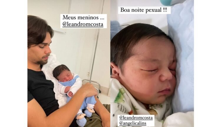 Filho de Leandro mostra foto e fãs fazem associação - Reprodução