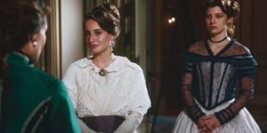 Isabel e Leopoldina na segunda fase de Nos Tempos do Imperador (Foto: Reprodução/Globo)